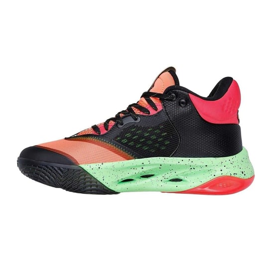 Skechers - Skater-Schuhe für Herren, Netzmaterial (Orange/Grün) - Image 2
