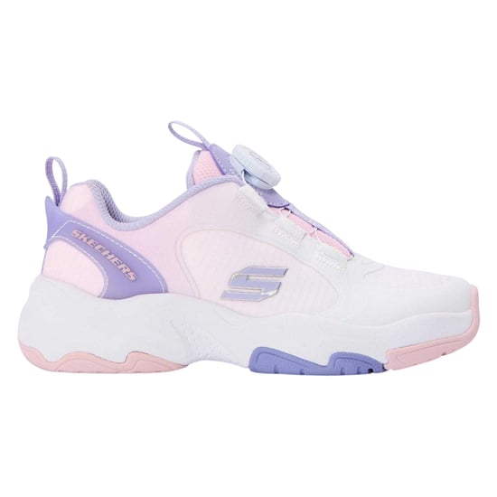 Skechers - "Retrotech" Kontrast Sneaker für Kinder (Weiß/Violett) - Image 1