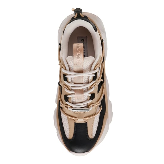 Steve Madden - "Spectator" Sneaker für Damen, Zum Schnüren, Klobige Plattform (Schwarz Silber) - Image 3
