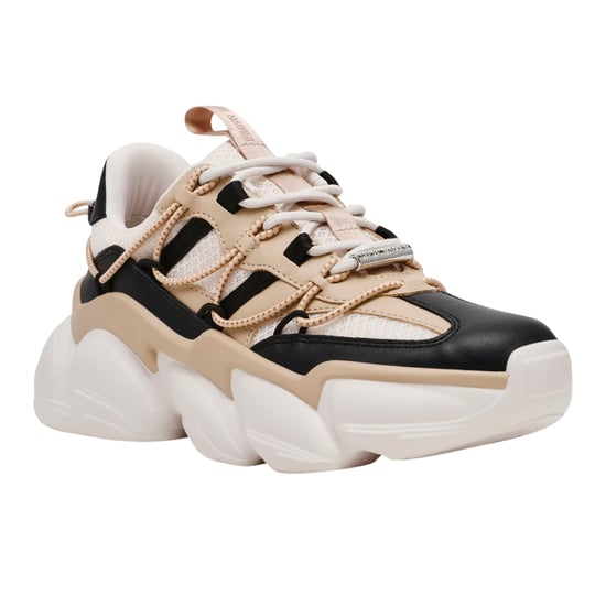 Steve Madden - "Spectator" Sneaker für Damen, Zum Schnüren, Klobige Plattform (Schwarz Silber) - Image 5