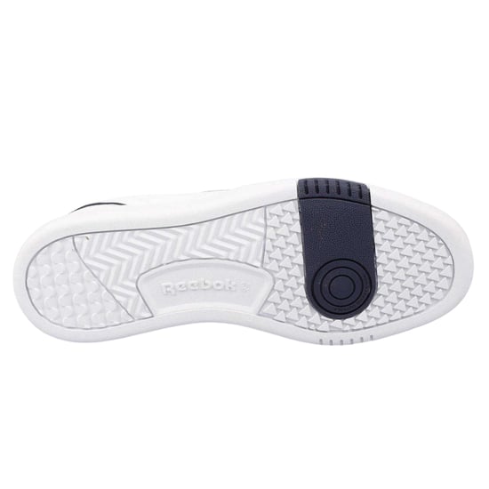 Reebok - Spielplatz Turnschuhe für Herren, Leder (Weiß/Marine) - Image 3