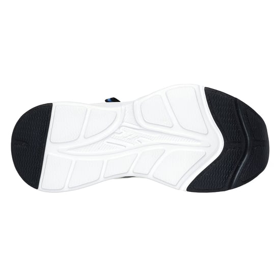 Skechers - "Bobsbamina" Sneaker für Kinder, Netzmaterial (Weiß/Schwarz/Blau) - Image 3