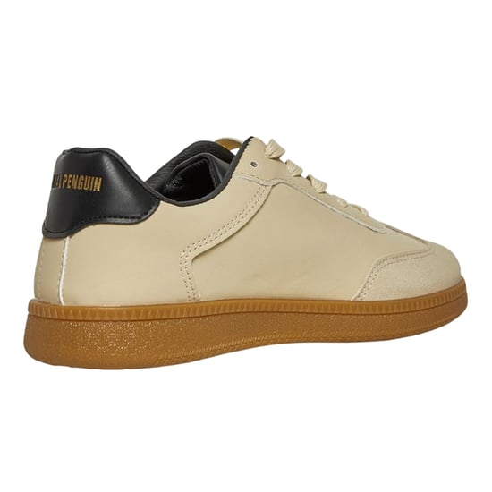 Original Penguin - Retro Sneaker für Herren, Runder Zeh, Flach (Cremefarbe) - Image 2