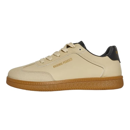Original Penguin - Retro Sneaker für Herren, Runder Zeh, Flach (Cremefarbe) - Image 3