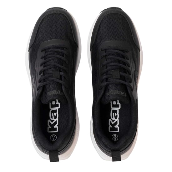 Kappa - "Ripa" Logo Sneaker für Herren, Niedrig geschnitten (Schwarz/Weiß) - Image 3