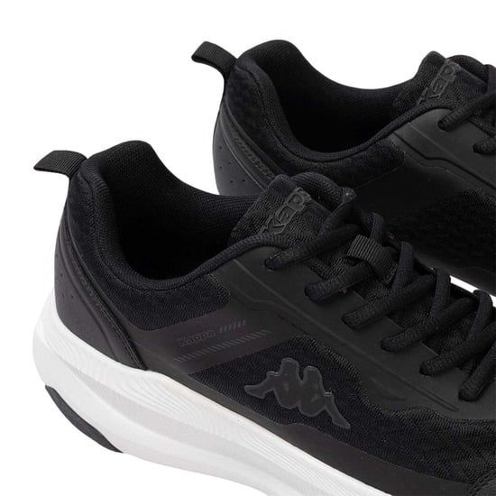 Kappa - "Ripa" Logo Sneaker für Herren, Niedrig geschnitten (Schwarz/Weiß) - Image 4