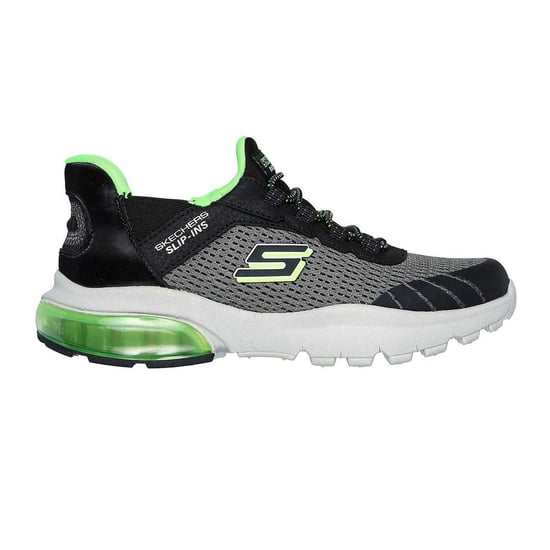 Skechers - "Razor Air - Hyper-Brisk" Sneaker für Kinder, Zum Reinschlüpfen (Holzkohle/Schwarz) - Image 1
