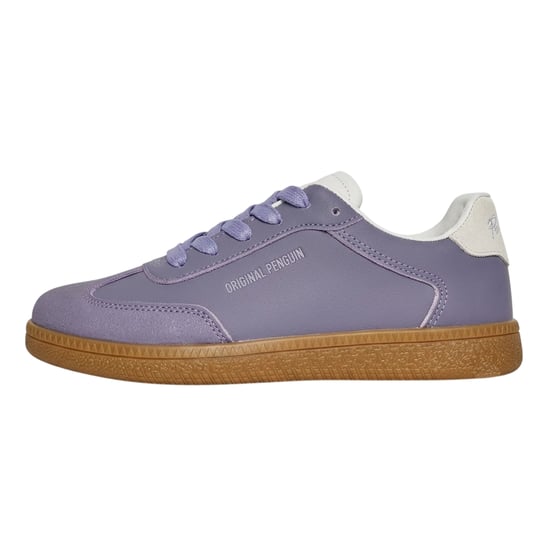 Original Penguin - Retro Sneaker für Herren, Runder Zeh, Flach (Flieder) - Image 3