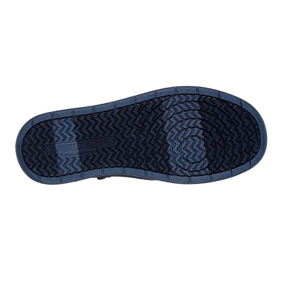 Skechers - High Top Turnschuhe für Kinder, Mit Vlies gefüttert (Marine/Hellbraun) - Image 4