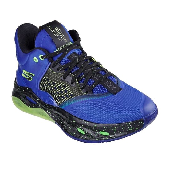 Skechers - Skater-Schuhe für Herren, Netzmaterial (Blau/Schwarz) - Image 5