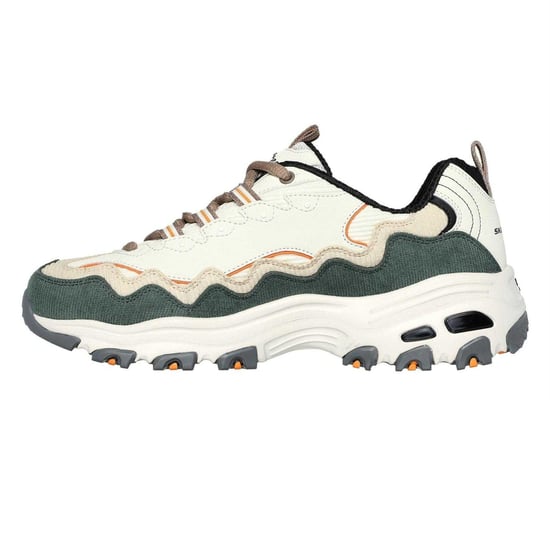 Skechers - "DLites Classic" Sneaker für Kinder (Naturweiß/Grün) - Image 2