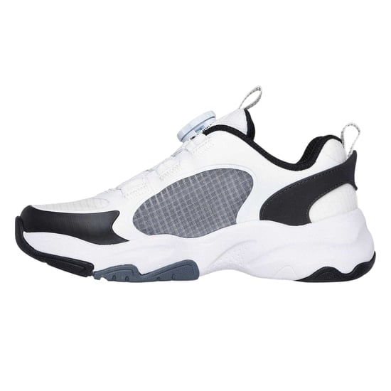 Skechers - "Retrotech" Kontrast Sneaker für Kinder (Weiß/Schwarz) - Image 2