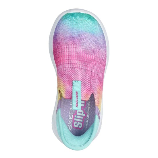 Skechers - "Ultra Flex 3.0" Regenbogen Sneaker für Kinder (Bunt) - Image 3