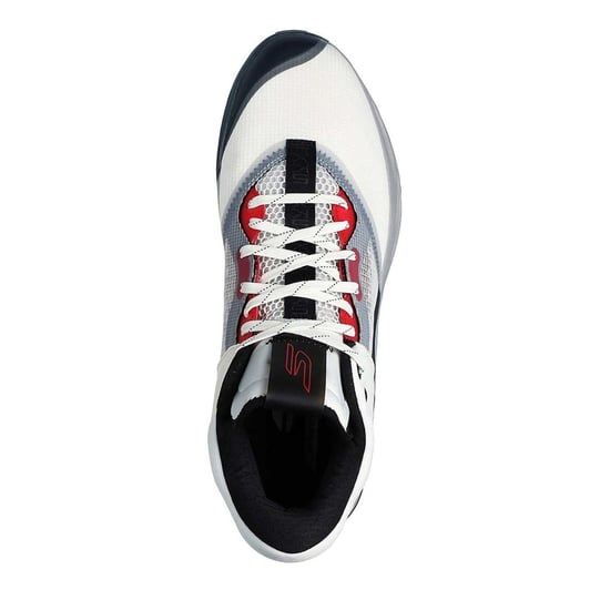 Skechers - Skater-Schuhe für Herren, Netzmaterial (Weiß/Grau) - Image 3