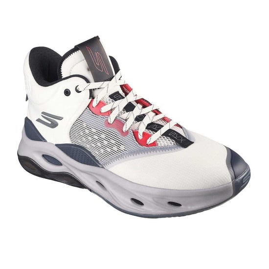 Skechers - Skater-Schuhe für Herren, Netzmaterial (Weiß/Grau) - Image 5