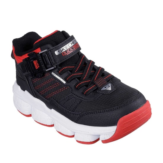 Skechers - "Lunnix" Sneaker für Kinder (Schwarz/Rot) - Image 5