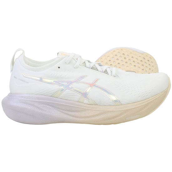 Asics Gel-Nimbus 25 Jubiläum Damen Weiße Laufschuhe - Image 4