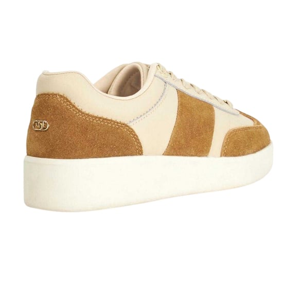 Dune London - "Enticing" Sneaker für Damen, Wildleder, Plattform-Absatz (Braun) - Image 3
