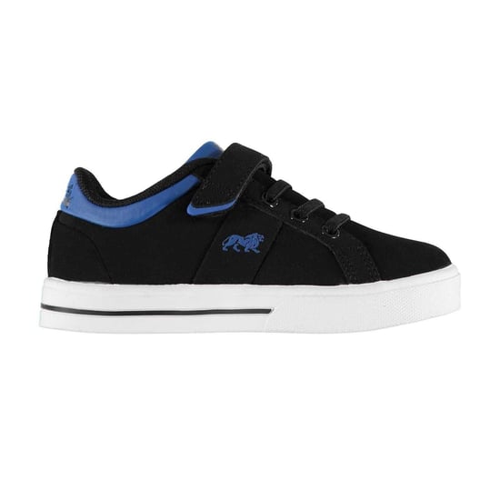 Lonsdale - "Latimer" Sneaker für Kinder, Leder (Schwarz/Blau) - Image 1