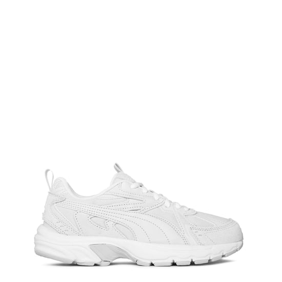 Puma - "Milenio" Tech-Design Sneaker für Herren, Leder, niedrig geschnitten (Grau) - Image 1