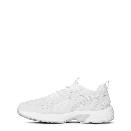 Puma - "Milenio" Tech-Design Sneaker für Herren, Leder, niedrig geschnitten (Grau) - Image 2