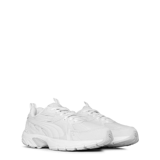 Puma - "Milenio" Tech-Design Sneaker für Herren, Leder, niedrig geschnitten (Grau) - Image 3