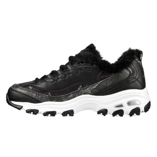 Skechers - "DLites 10" Sneaker für Kinder, Grob flach (Schwarz) - Image 2