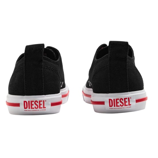 Diesel - "Athos" Sneaker für Damen, Canvas (Schwarz/Weiß) - Image 2