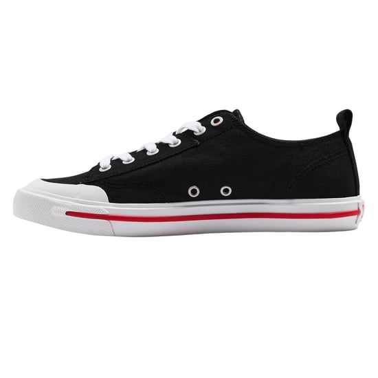 Diesel - "Athos" Sneaker für Damen, Canvas (Schwarz/Weiß) - Image 3