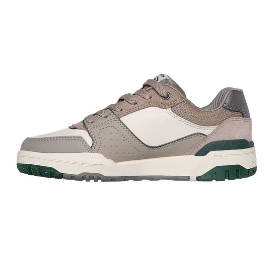 Skechers - "SKX-228" Sneaker für Kinder, Wildleder-Panel, niedrig geschnitten (Braungrau) - Image 2
