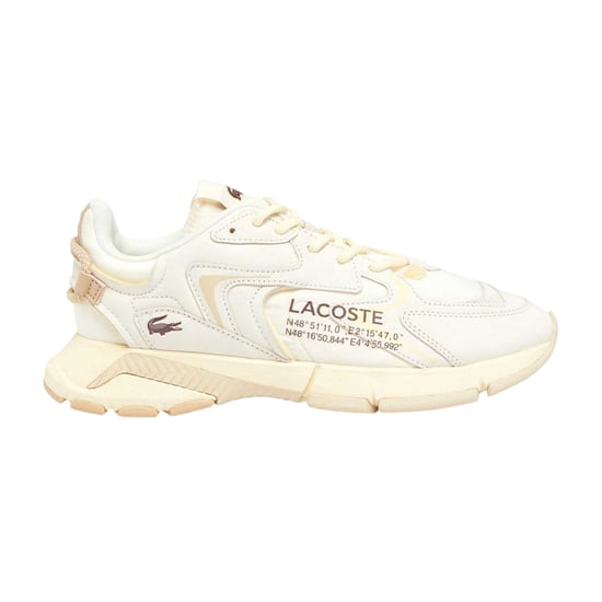 Lacoste - "L003 Neo" Sneaker für Herren, Leder (Naturweiß) - Image 1