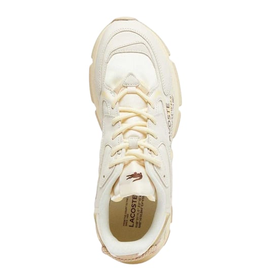 Lacoste - "L003 Neo" Sneaker für Herren, Leder (Naturweiß) - Image 3
