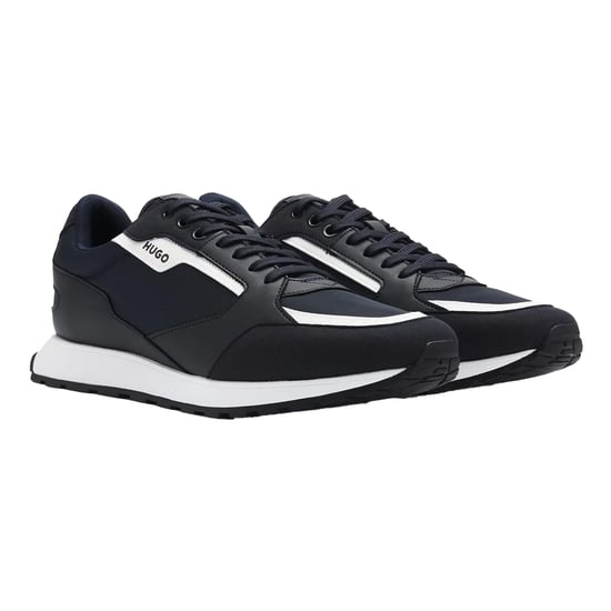 Hugo - "Icelin" Sneaker für Herren, Leder (Dunkelblau) - Image 4