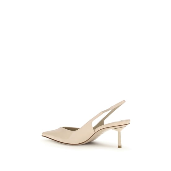 LE SILLA Mehrfarbige Kalbsleder Bos Taurus Mid Heel Pumps - Image 3