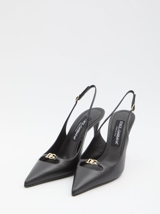 Slingback-Pumps aus Seidennappa - Image 2