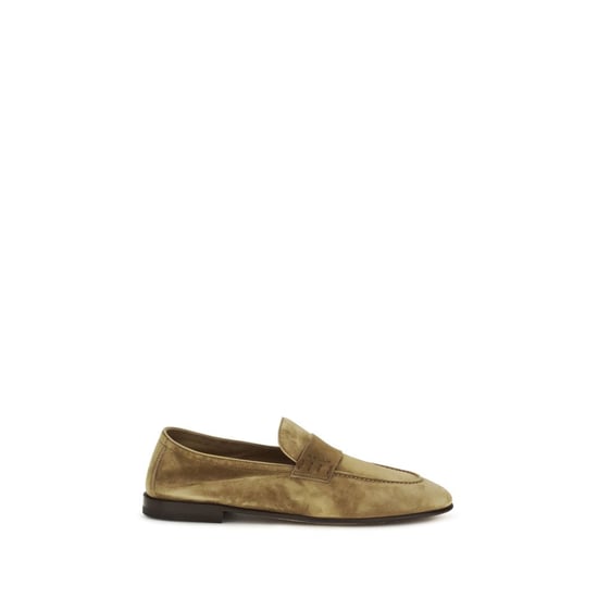 Bally Beige Kalbsleder Bos Taurus Slipper - Image 1