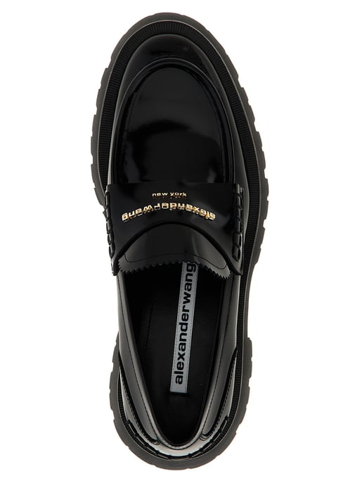 Alexander Wang Schwarze Rindsleder Slipper - Image 4