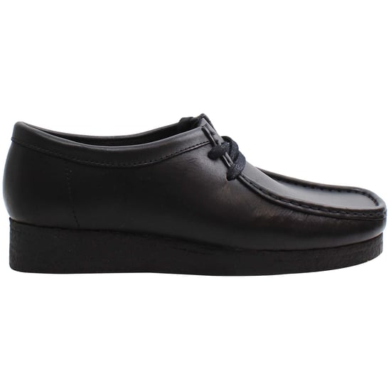 Clarks Wallabee Damen schwarze Stiefel - Image 1