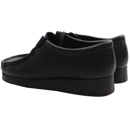 Clarks Wallabee Damen schwarze Stiefel - Image 3