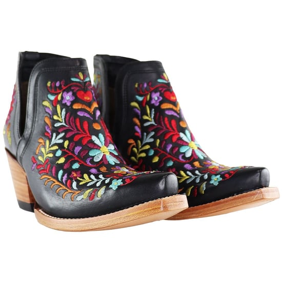 Ariat Dixon Floral Western Damen Schwarz Stiefel - Image 2