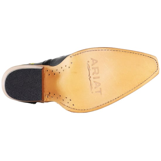 Ariat Dixon Floral Western Damen Schwarz Stiefel - Image 5