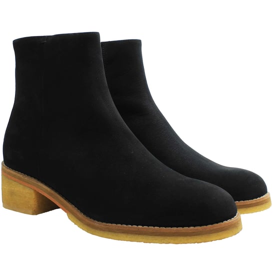 Clarks Amara Crepe Damen Schwarz Stiefeletten - Image 2