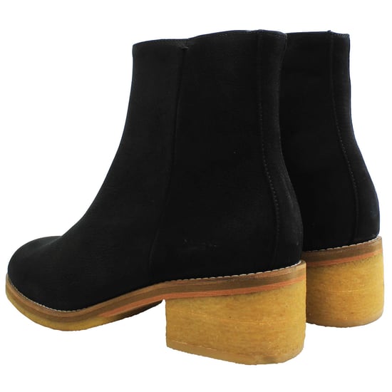 Clarks Amara Crepe Damen Schwarz Stiefeletten - Image 3