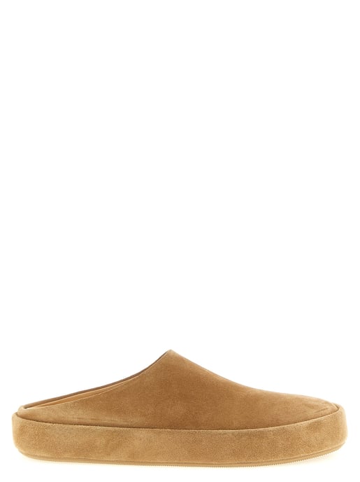 Marsell Beige Kalbsleder Pantoletten - Image 1