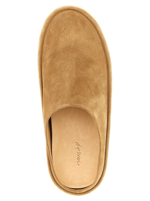 Marsell Beige Kalbsleder Pantoletten - Image 4