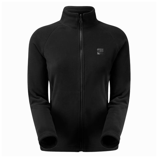Damen leichte Fleecejacke mit Reißverschlusstaschen und tailliertem warmen Kragen - Image 1