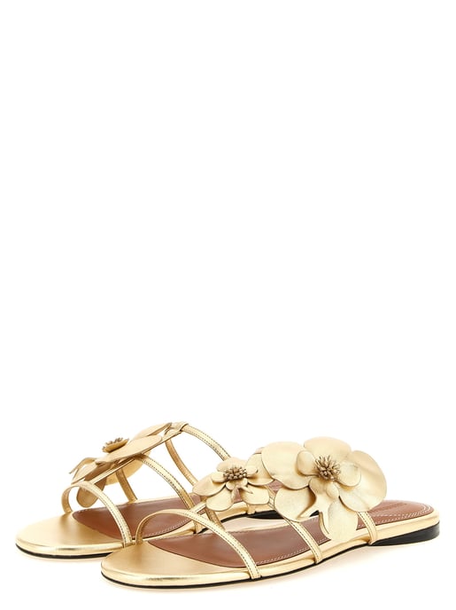 Zimmermann Goldene Leder-Sandalen - Image 2