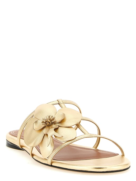 Zimmermann Goldene Leder-Sandalen - Image 3