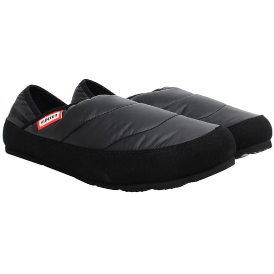 Hunter Puffer Damen schwarze Hausschuhe - Image 2