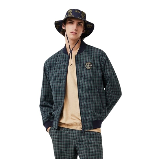 Lacoste - Bomberjacke für Herren, Regulär (Dunkles Marineblau) - Image 1